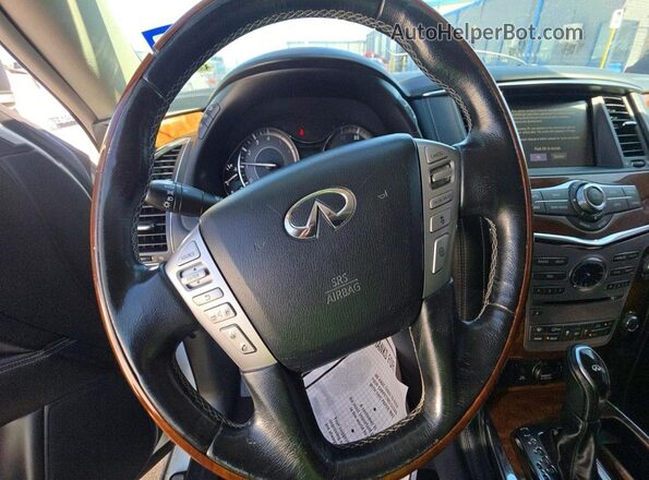 JN8AZ2NF2J9665101 2018 INFINITI QX80 Белый Вид задних сидений