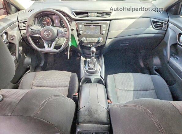 5N1AT2MT3JC803800 2018 NISSAN ROGUE Black Widok zestawu wskaźników
