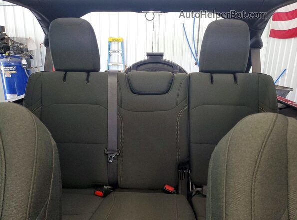 1C4PJXENXSW592032 2025 JEEP WRANGLER Gray უკანა სალონის ხედი