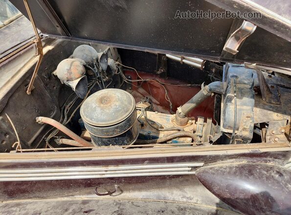 24565WIS 1938 OLDSMOBILE 88 Коричневый Вид задней части салона