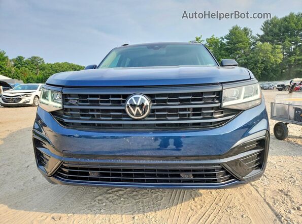 1V2SR2CA0PC544732 2023 VOLKSWAGEN ATLAS Синий Вид сзади