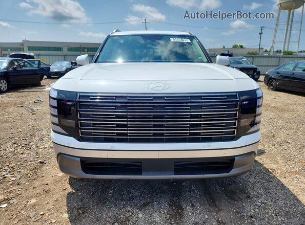 KM8RLES23TU128297 2026 HYUNDAI PALISADE White Հետևի տեսք