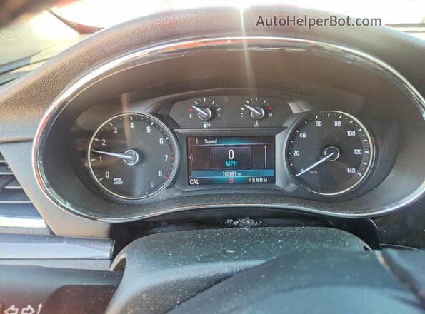 KL4CJASB4KB781105 2019 BUICK ENCORE Красный Вид задних сидений