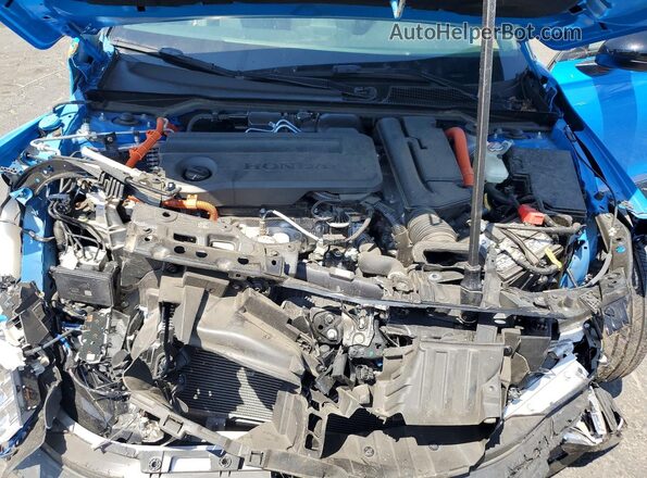 19XFL4H92SE001446 2025 HONDA CIVIC Blue ძრავის განყოფილების ხედი