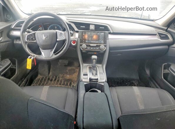 19XFC1F38GE200456 2016 HONDA CIVIC White Instrument cluster view