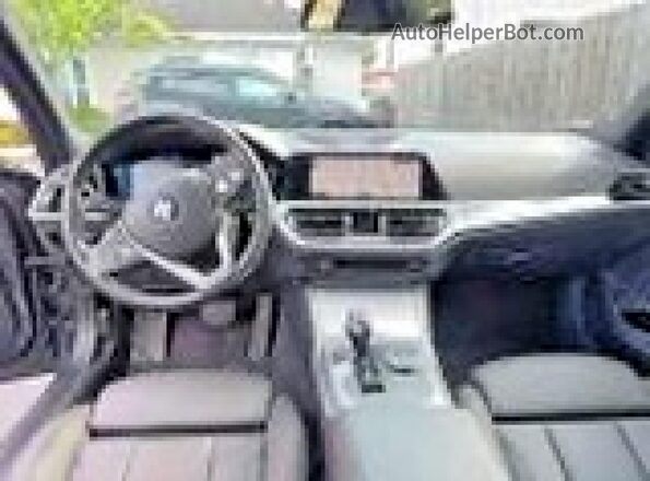 3MW5R7J02L8B39234 2020 BMW 3 SERIES Серый Вид щитка приборов