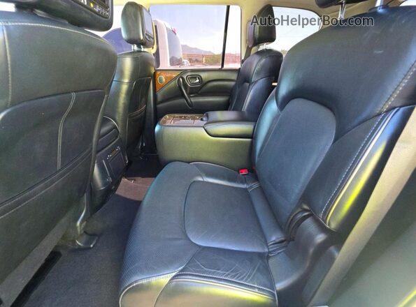 JN8AZ2NF2J9665101 2018 INFINITI QX80 Белый Вид салона спереди