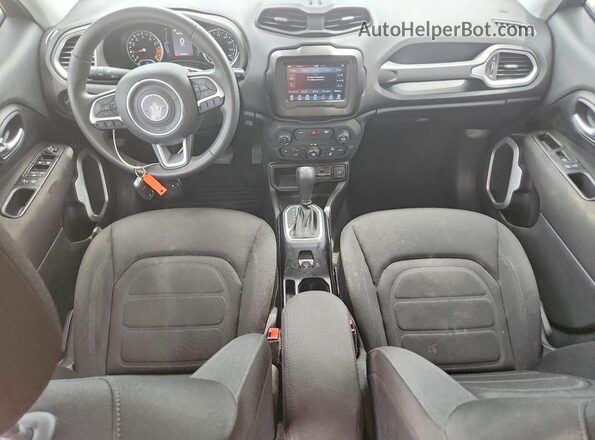 ZACNJABB5KPK86669 2019 JEEP RENEGADE Black Instrument cluster view