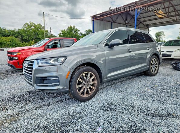 WA1AAAF76HD019727 2017 AUDI Q7 Gray Задня ліва чверть