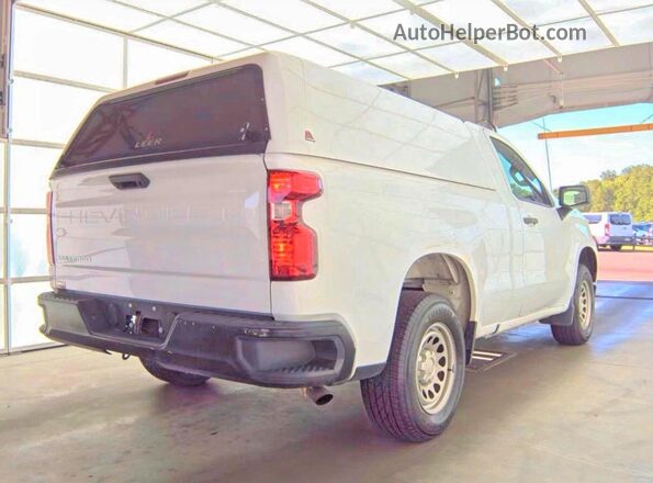 3GCNAAEK6PG350774 2023 CHEVROLET SILVERADO Белый Вид спереди