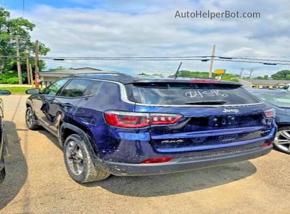 3C4NJDCB5LT223259 2020 JEEP COMPASS Синий Передняя правая четверть