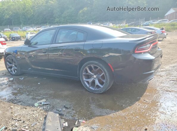 2C3CDXCT7GH104561 2016 DODGE CHARGER Black Rear right