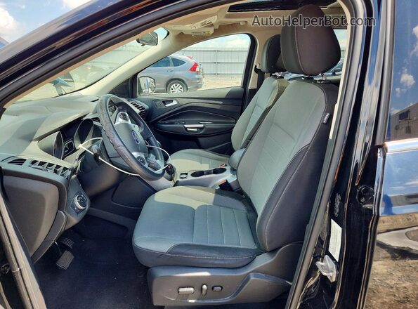1FMCU9GXXGUC86706 2016 FORD ESCAPE Black Vista del salpicadero