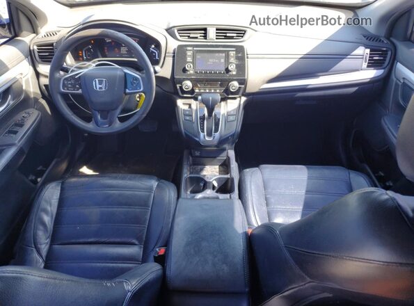 2HKRW1H25LH413802 2020 HONDA CR-V Черный Вид щитка приборов