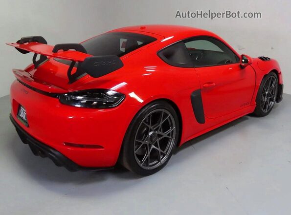 WP0AE2A89SK272107 2025 PORSCHE CAYMAN Красный Передняя правая четверть