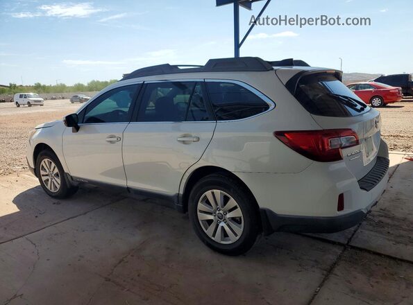 4S4BSAHC8H3418013 2017 SUBARU OUTBACK White Tył prawy