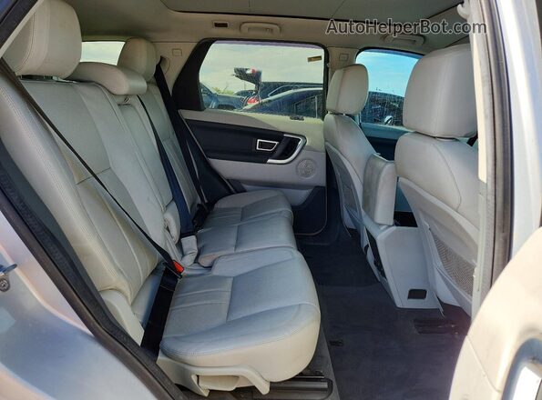 SALCR2BG7GH555203 2016 LAND ROVER DISCOVERY Silver Widok komory silnika