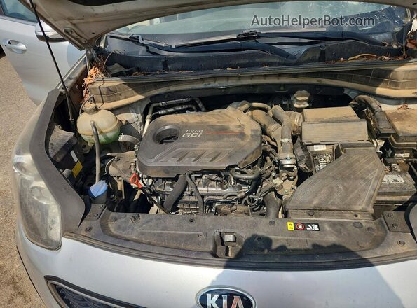 KNDPR3A64H7093827 2017 KIA SPORTAGE Silver Widok naklejki z numerem VIN