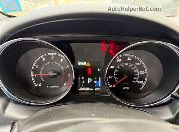 JA4AR3AU4KU017337 2019 MITSUBISHI OUTLANDER Charcoal Instrument cluster view