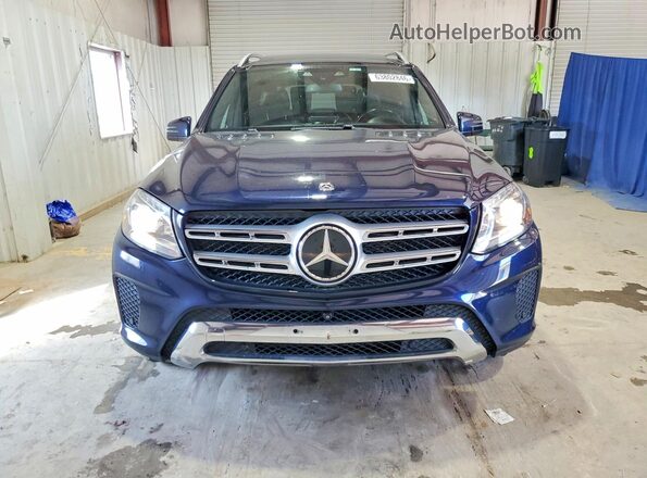 4JGDF6EE8HA981509 2017 MERCEDES-BENZ GLS-CLASS Blue Vista trasera