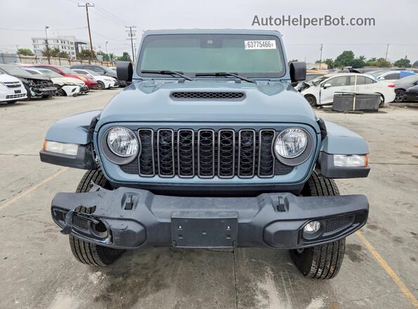 1C6PJTAG6SL533097 2025 JEEP GLADIATOR Gray Rear view