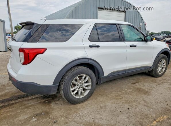 1FMSK8BB8LGB68170 2020 FORD EXPLORER White Przód prawy