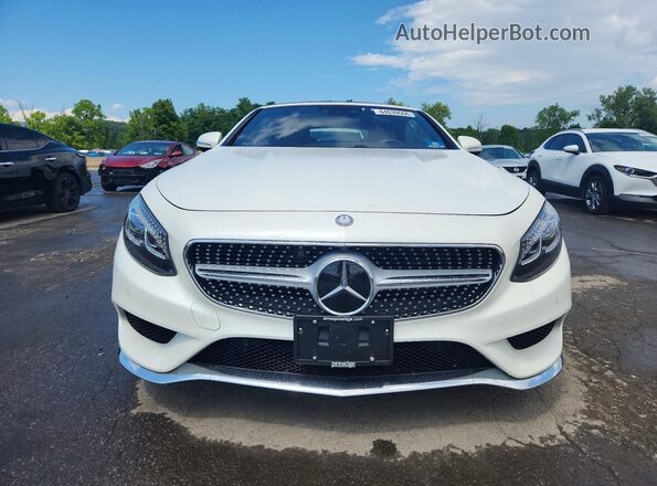 WDDXK8CB9HA024118 2017 MERCEDES-BENZ S White Vista trasera