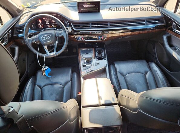 WA1VAAF76JD024742 2018 AUDI Q7 Gray Вид щитка приладів