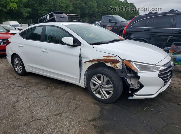 5NPD84LF8LH544853 2020 HYUNDAI ELANTRA White წინა ხედი