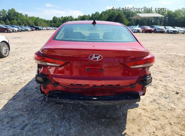 KMHD84LF6HU177802 2017 HYUNDAI ELANTRA Red Vista interior delantera