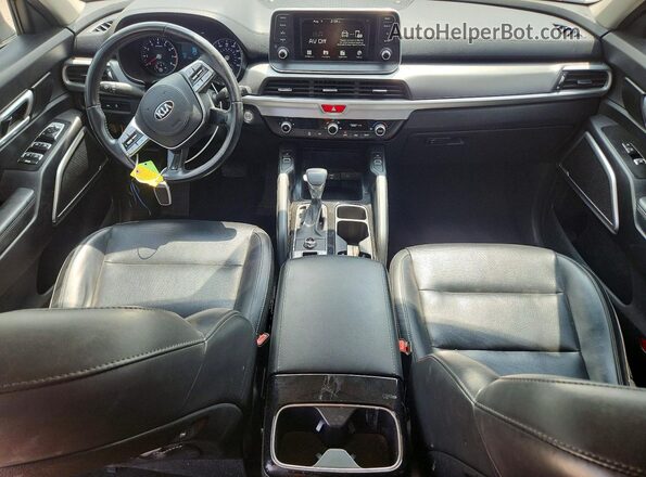 5XYP6DHC2LG089720 2020 KIA TELLURIDE Black Вид щитка приладів
