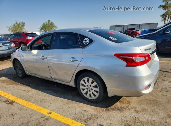3N1AB7AP3GY271950 2016 NISSAN SENTRA Серебряный Задняя правая четверть