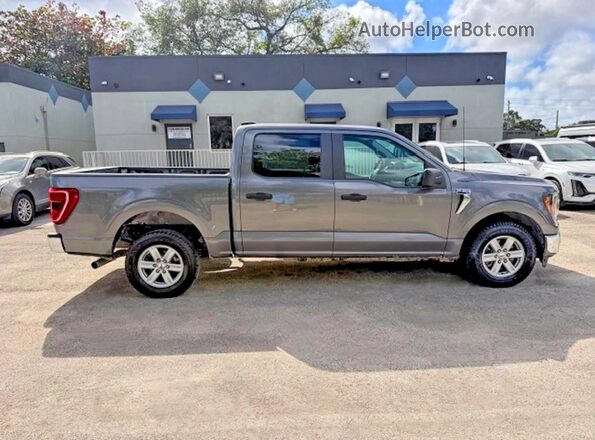 1FTEW1C86PKD23334 2023 FORD F150 Gray Панорамний вид салону 360°