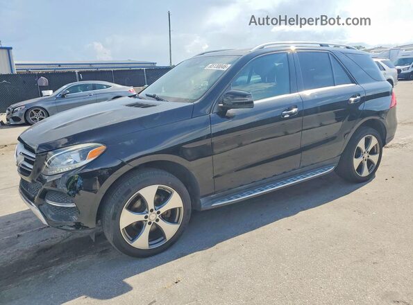 4JGDA5JB4GA682683 2016 MERCEDES-BENZ GLE-CLASS Черный Задняя левая четверть