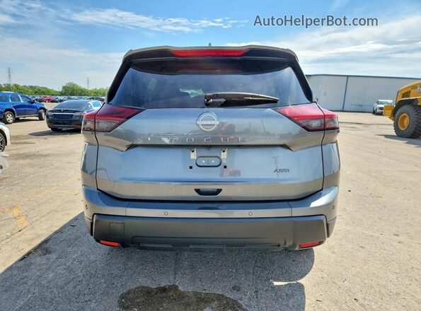 5N1BT3BB1SC833187 2025 NISSAN ROGUE Gray Սալոնի դիմացի տեսք