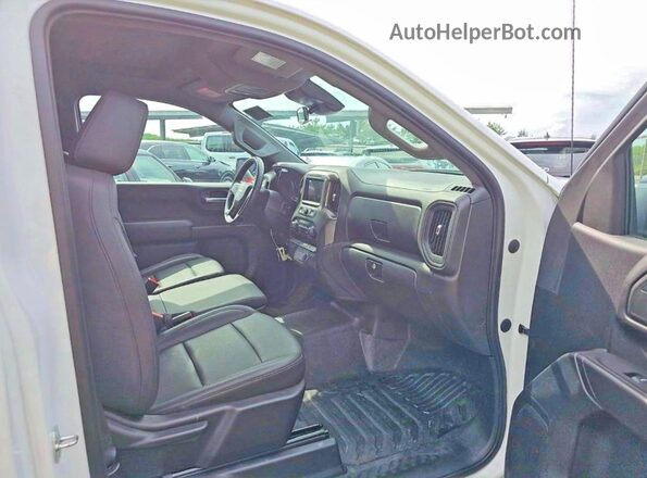 3GCNAAEK6PG350774 2023 CHEVROLET SILVERADO Белый Вид подкапотного пространства