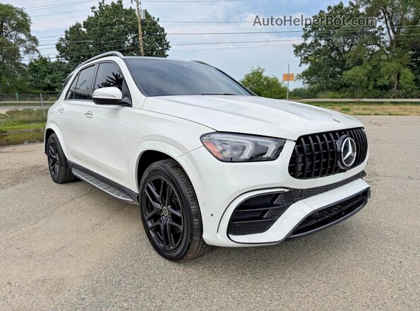 4JGFB8GB5MA396514 2021 MERCEDES-BENZ GLE-CLASS Белый Задняя левая четверть