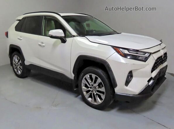 JTMA1RFV6NJ040237 2022 TOYOTA RAV4 White უკანა მარცხენა
