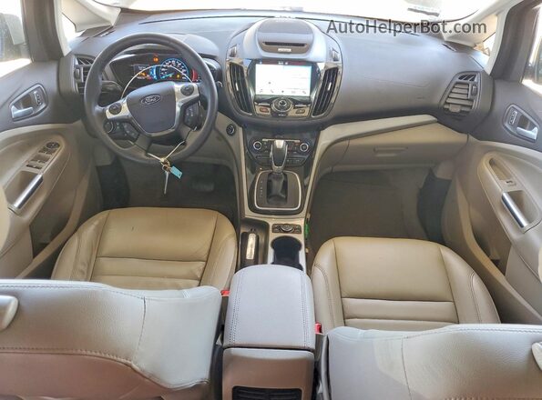 1FADP5CU0GL103328 2016 FORD C-MAX White ხელსაწყოთა პანელის ხედი