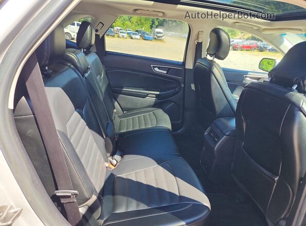 2FMPK4J93GBB24877 2016 FORD EDGE Серебряный Вид задней части салона