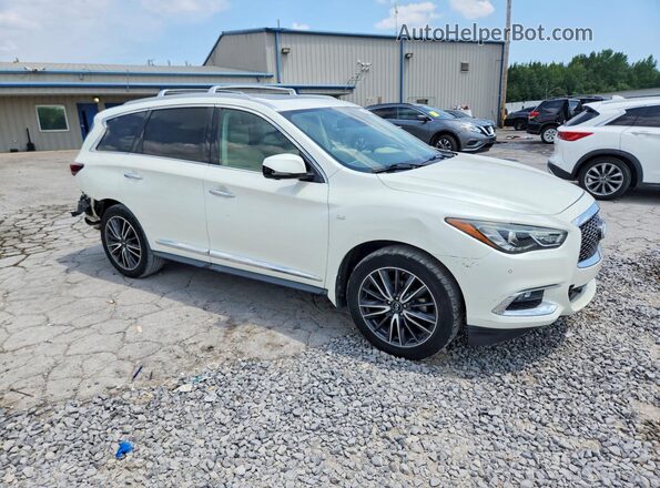 5N1DL0MN1KC513219 2019 INFINITI QX60 White Դիմացի տեսք