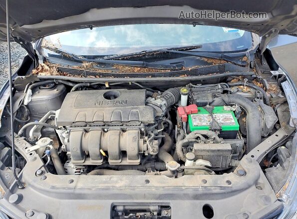 3N1AB7AP0HY205759 2017 NISSAN SENTRA Gray Widok komory silnika