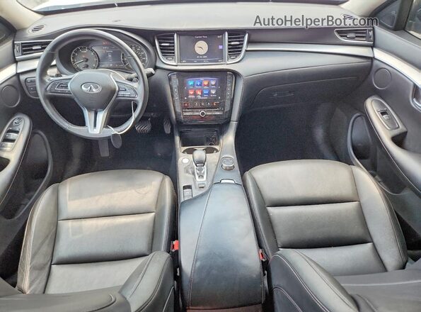 3PCAJ5M15KF130992 2019 INFINITI QX50 Белый Вид щитка приборов