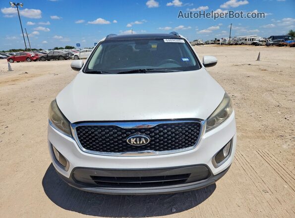 5XYPK4A58GG049476 2016 KIA SORENTO White Հետևի տեսք