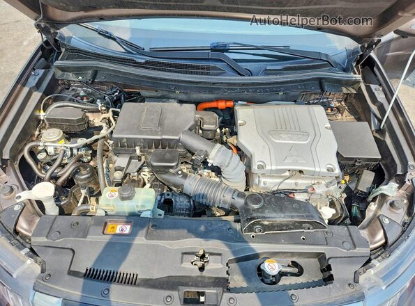 JA4J2VA78NZ055087 2022 MITSUBISHI OUTLANDER Gray Widok naklejki z numerem VIN