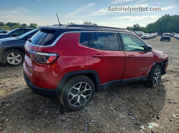 3C4NJDCNXST623407 2025 JEEP COMPASS Red Front right