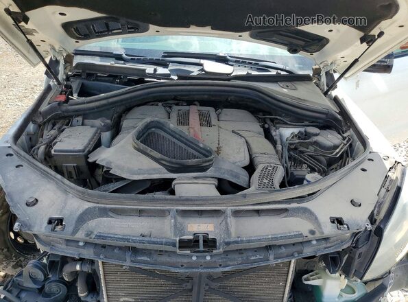 4JGDA6EB9JB007574 2018 MERCEDES-BENZ GLE White Widok komory silnika