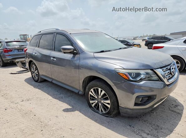 5N1DR2MN9HC649505 2017 NISSAN PATHFINDER Gray Widok z przodu