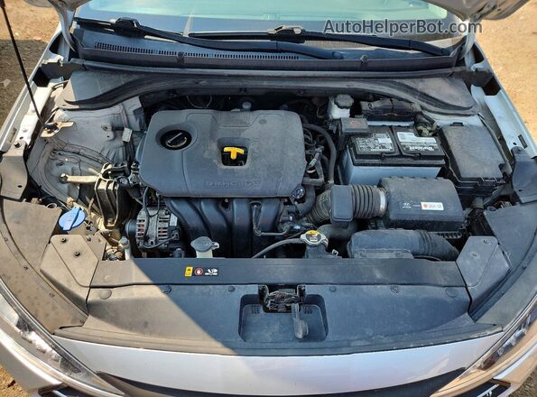 5NPD74LF1KH484321 2019 HYUNDAI ELANTRA Серебряный Вид подкапотного пространства