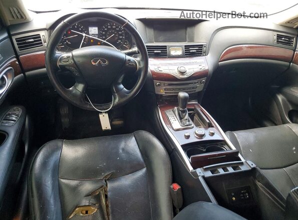 JN1BY1AP5JM181175 2018 INFINITI Q70 Blue Vista del cuadro de instrumentos
